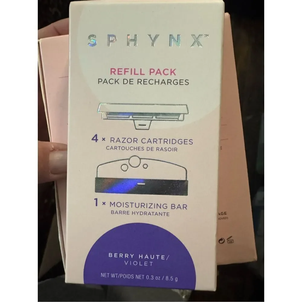 Sphynx All-in-One Women's Portable travel purse gym bag  Razor& refill